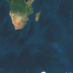 World Map Satellite